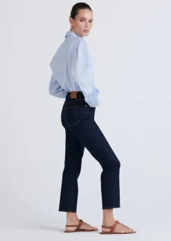 Women Derek Lam Pants & Shorts<Drew High Rise Crop Straight