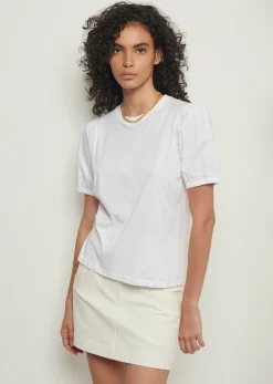 Women Derek Lam Essentials<Eva Puff Sleeve T-Shirt