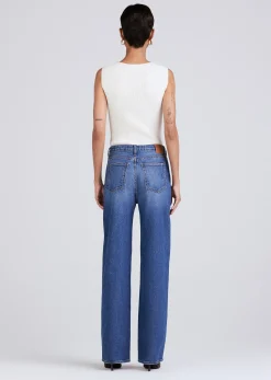 Women Derek Lam Denim<Faye High Rise Tailored Wide Leg