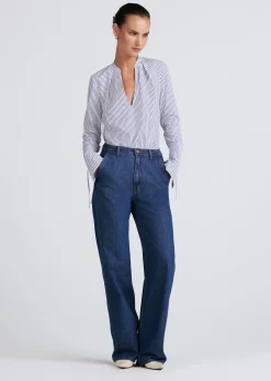 Women Derek Lam Denim<Faye High Rise Tailored Wide Leg
