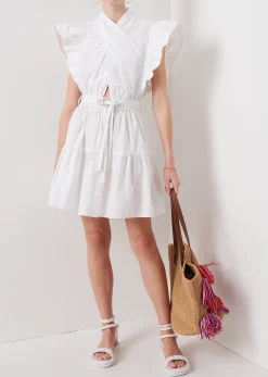 Women Derek Lam Dresses & Skirts<Finn Ruffle Wrap Dress