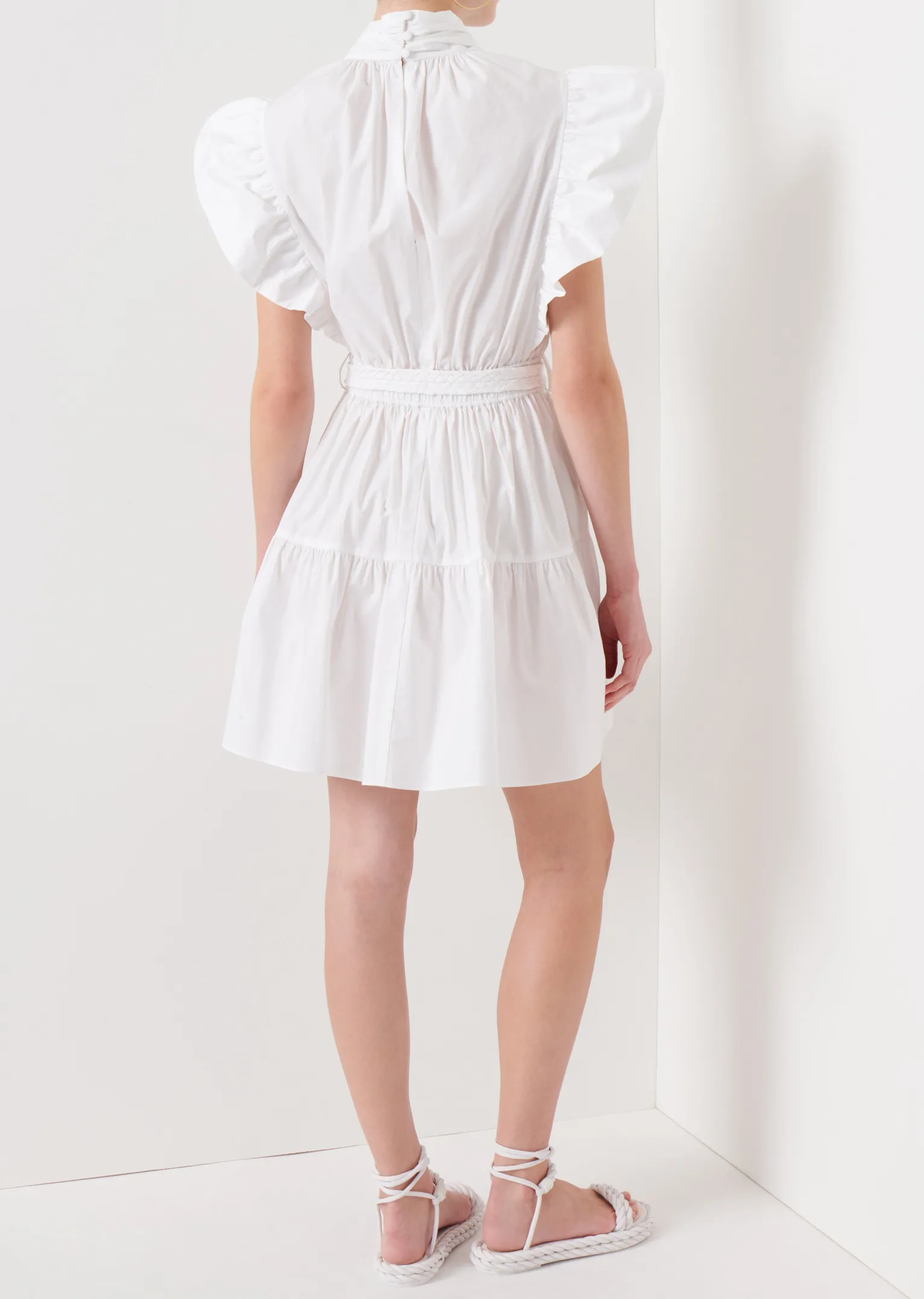 Women Derek Lam Dresses & Skirts<Finn Ruffle Wrap Dress