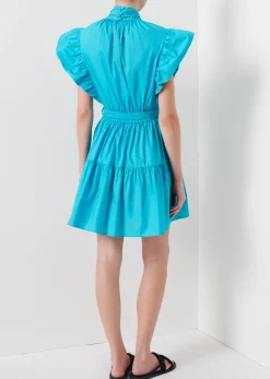 Women Derek Lam Dresses & Skirts<Finn Ruffle Wrap Dress