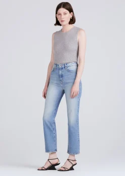 Women Derek Lam Denim<Frankie High Rise Ankle Straight Jeans