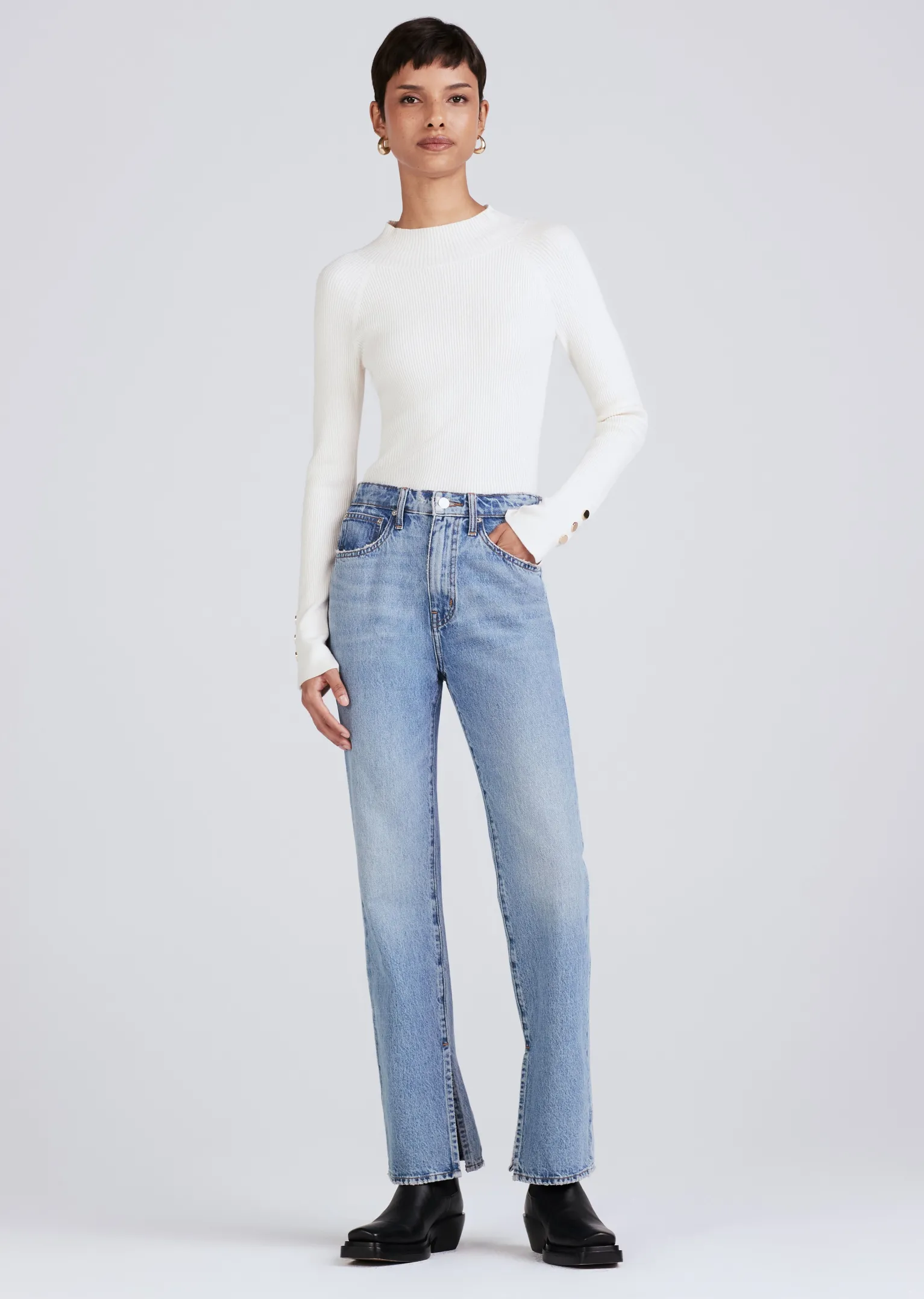 Women Derek Lam Denim<Frankie Ultra High Rise Straight