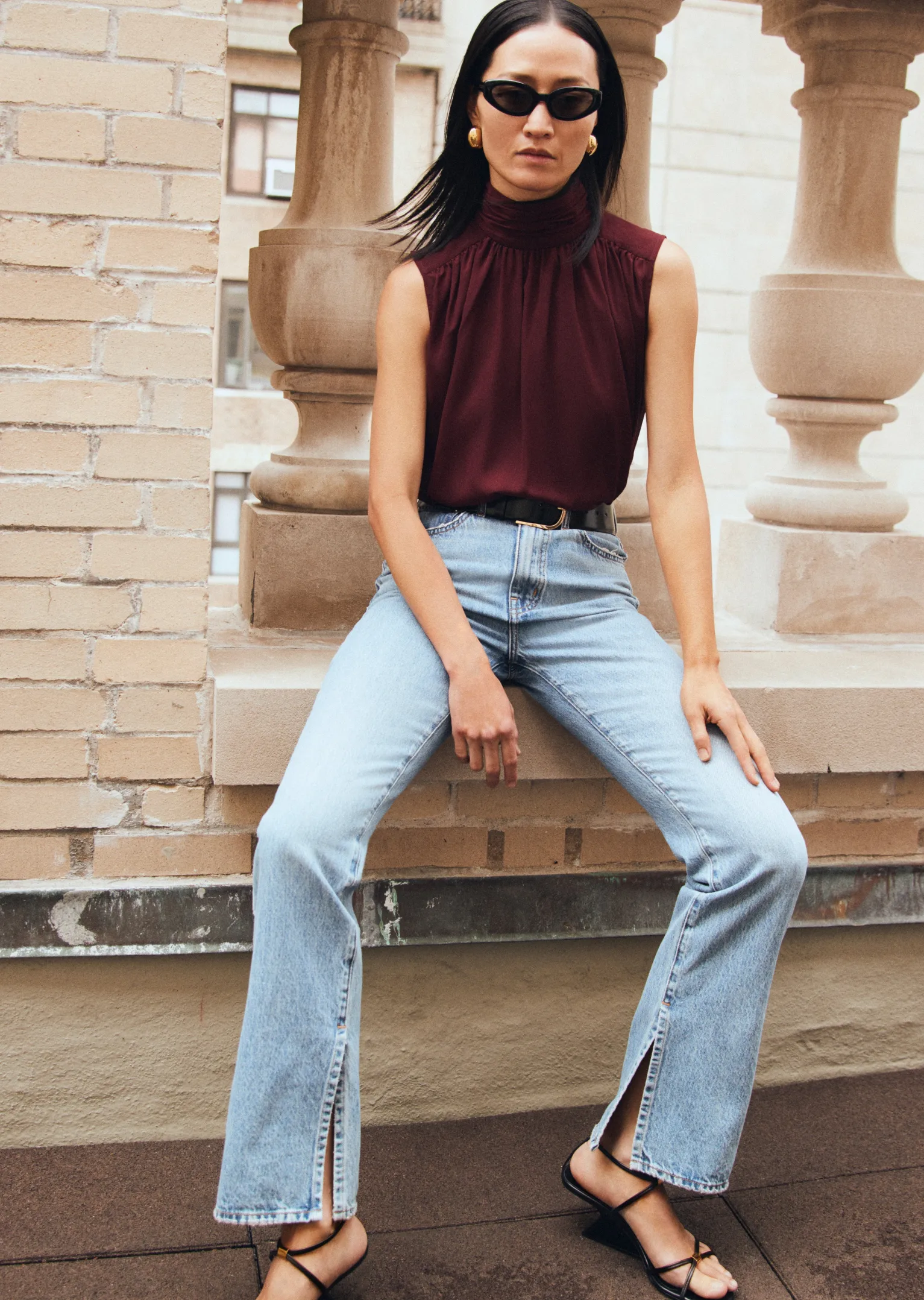 Women Derek Lam Denim<Frankie Ultra High Rise Straight