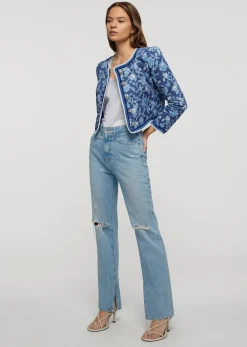 Women Derek Lam Pants & Shorts<Frankie Ultra High Rise Straight Leg Jeans
