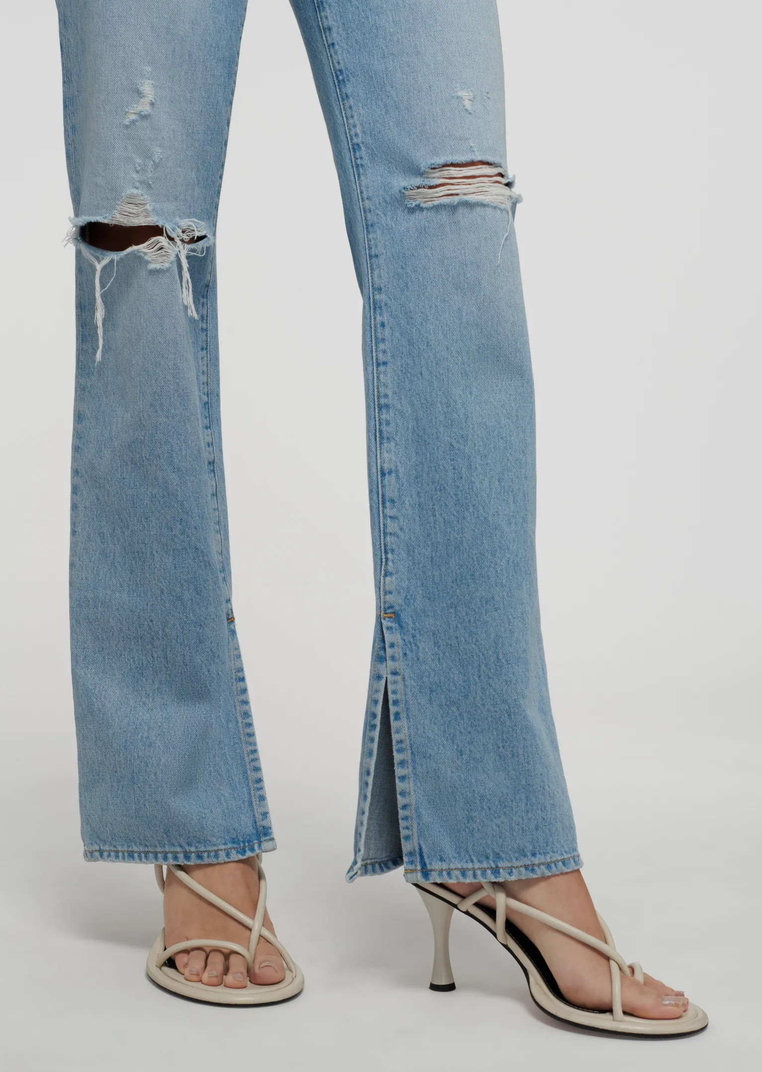 Women Derek Lam Pants & Shorts<Frankie Ultra High Rise Straight Leg Jeans
