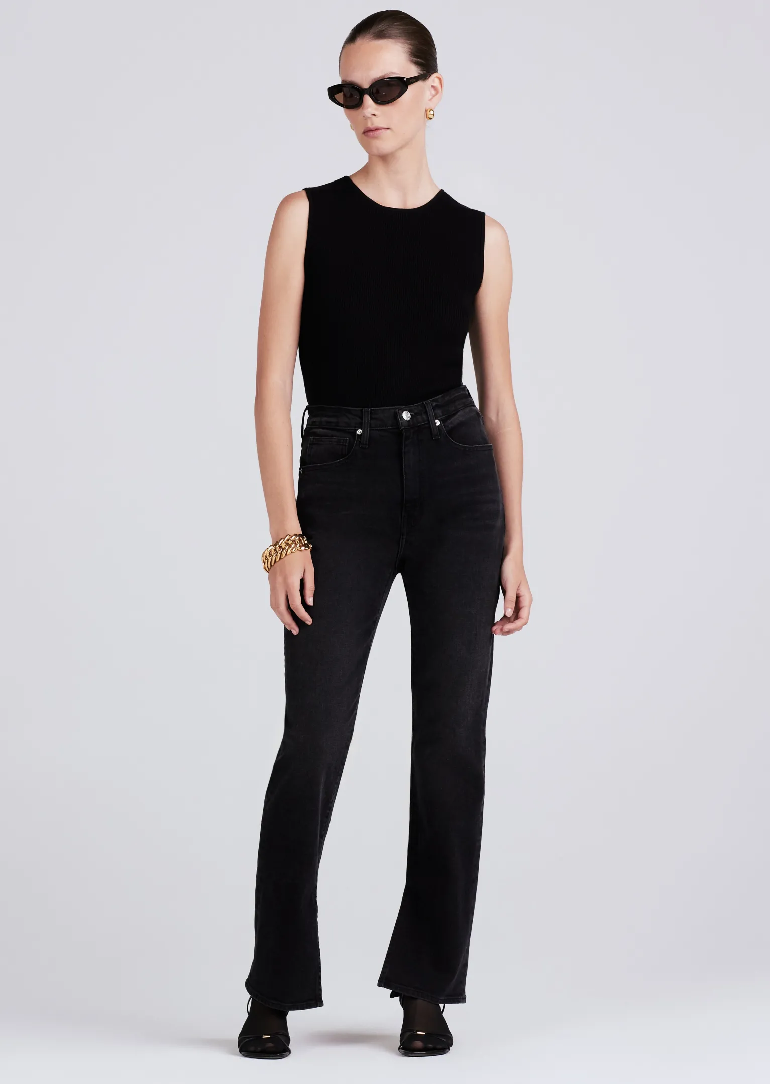 Women Derek Lam Denim<Frankie Ultra High Rise Straight Jeans