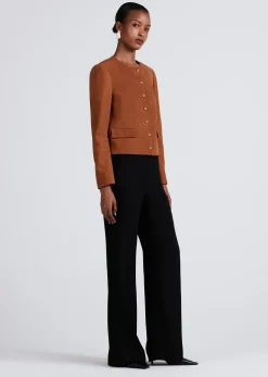 Women Derek Lam Jackets & Coats<Freddie Collarless Jacket
