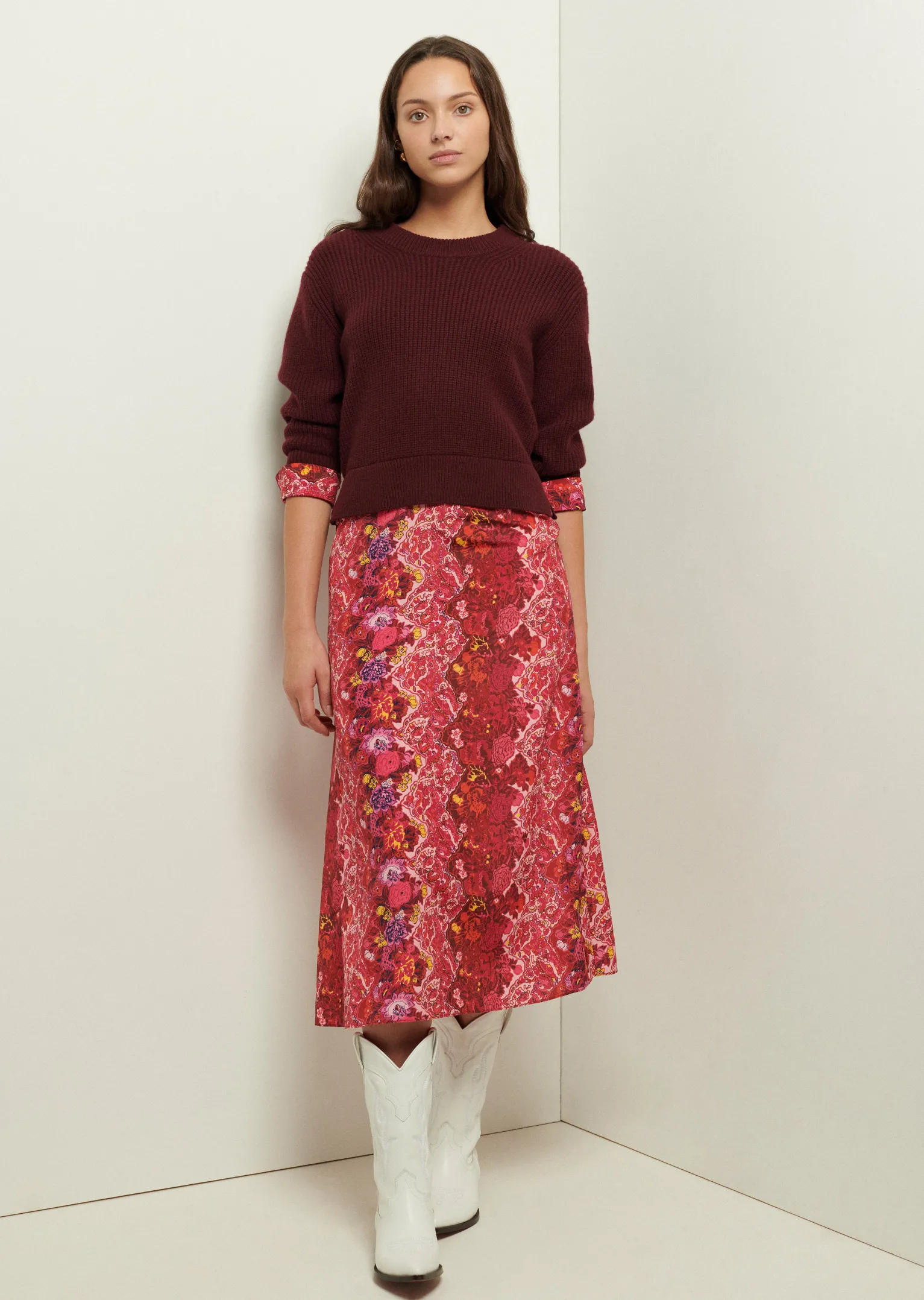 Women Derek Lam Dresses & Skirts<Gabriella Sweater Combo Dress