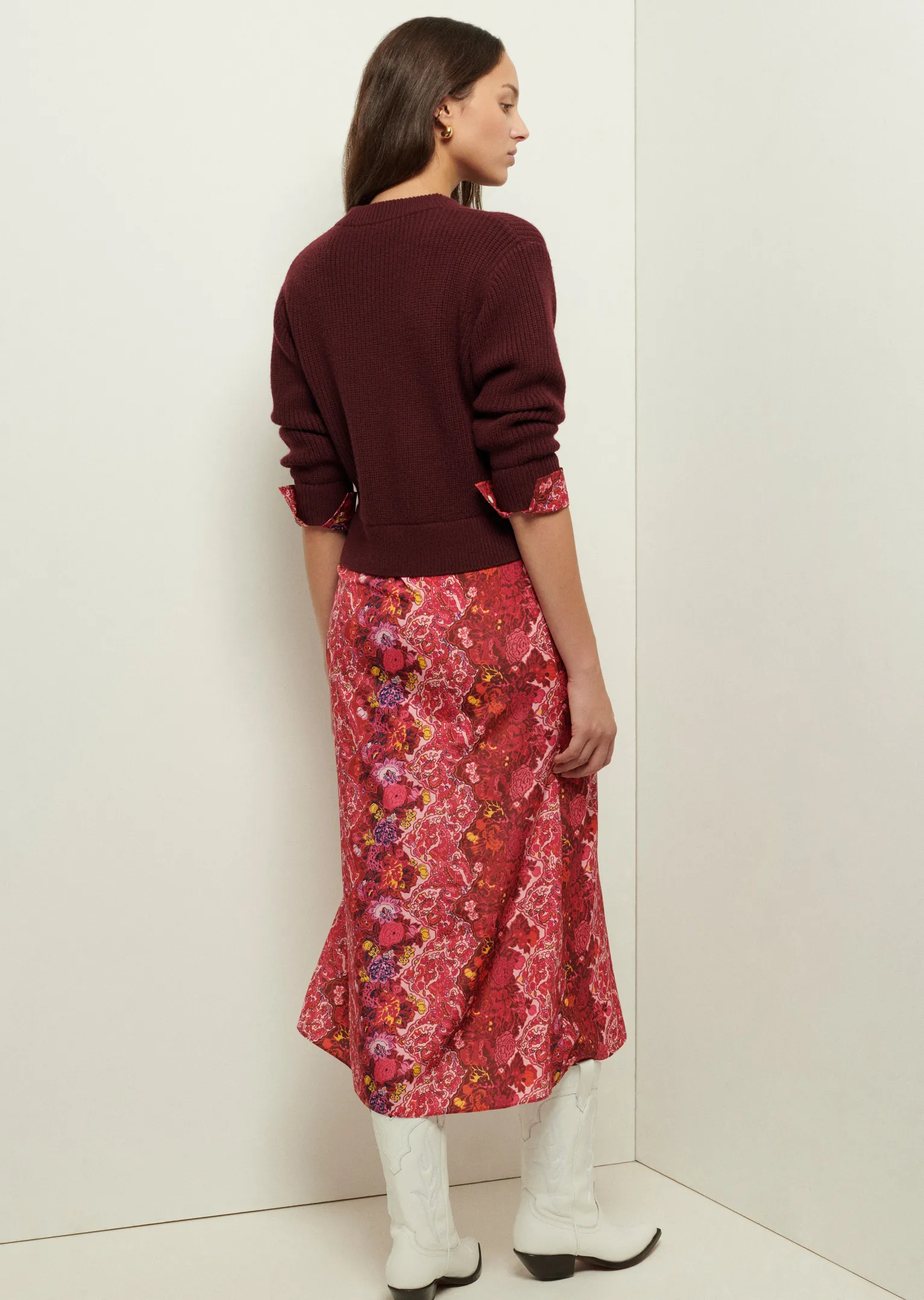 Women Derek Lam Dresses & Skirts<Gabriella Sweater Combo Dress