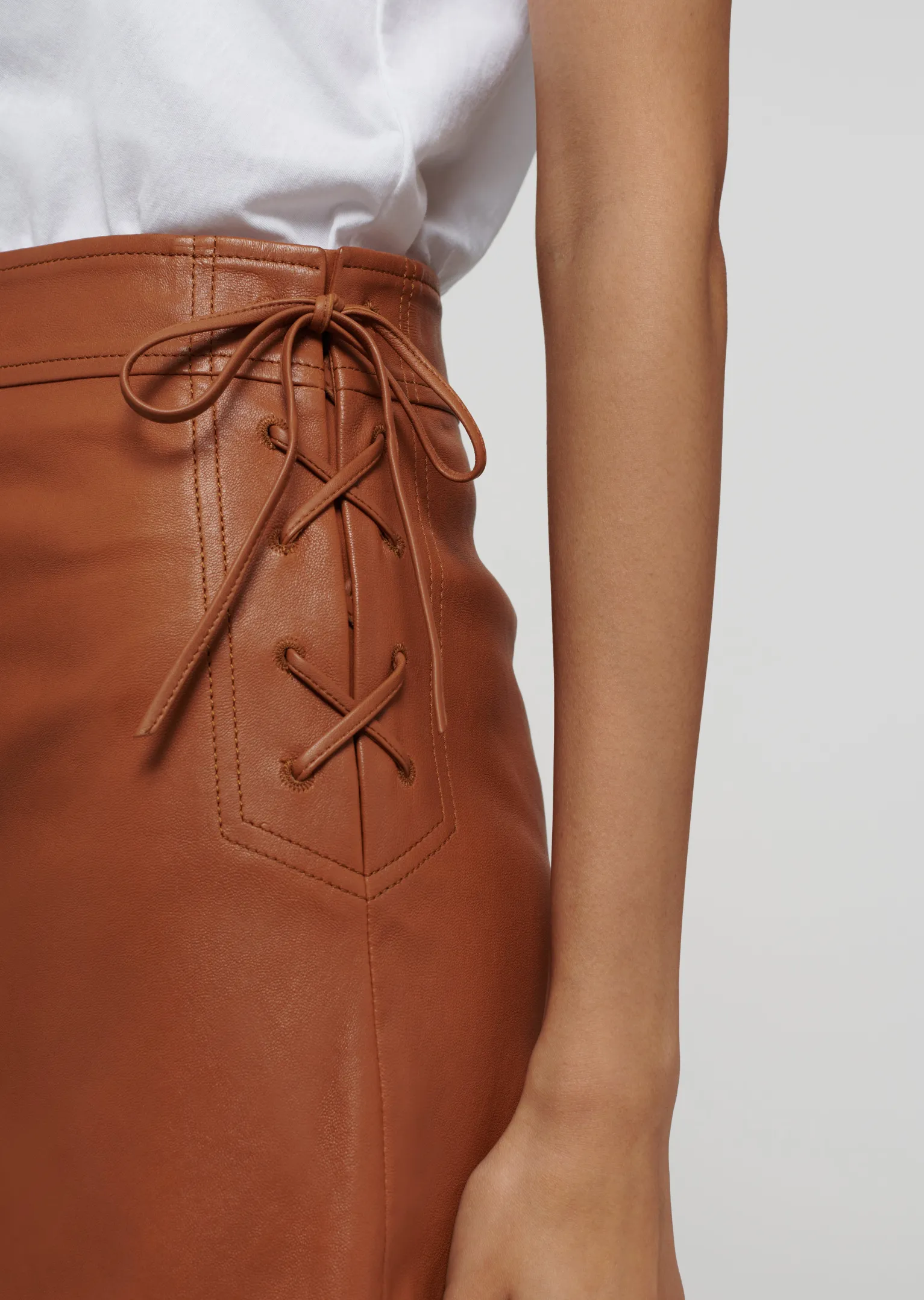 Women Derek Lam Dresses & Skirts<Gina Lace Up Skirt