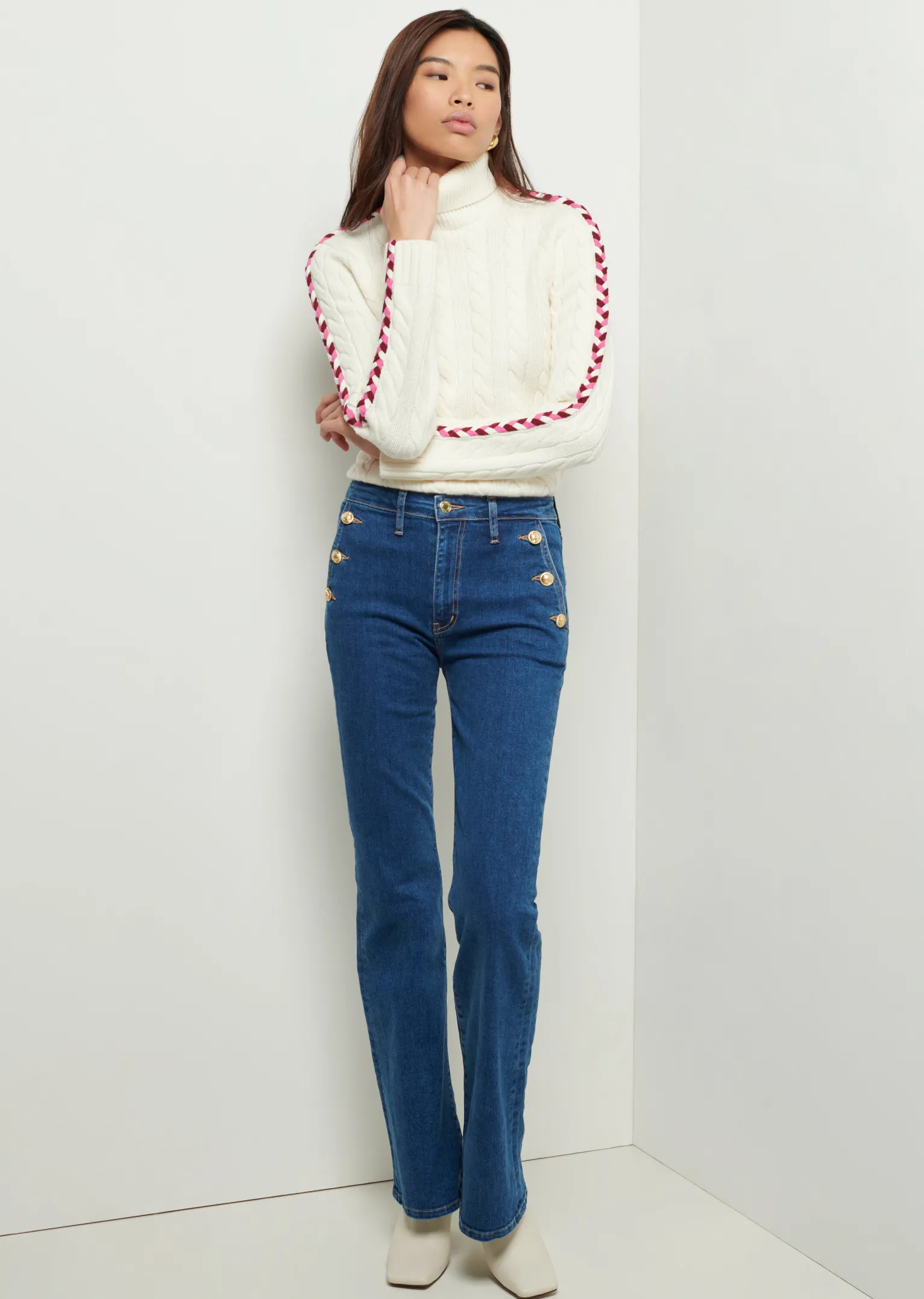 Women Derek Lam Pants & Shorts<Goldie High Rise Flare Jeans
