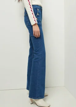 Women Derek Lam Pants & Shorts<Goldie High Rise Flare Jeans