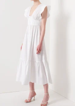 Women Derek Lam Dresses & Skirts<Greta Ruffle Sleeve Dress