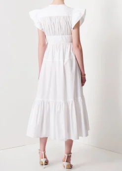 Women Derek Lam Dresses & Skirts<Greta Ruffle Sleeve Dress