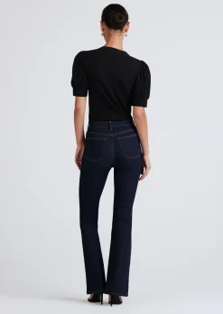 Women Derek Lam Essentials<Heather V-Neck Puff Sleeve T-Shirt