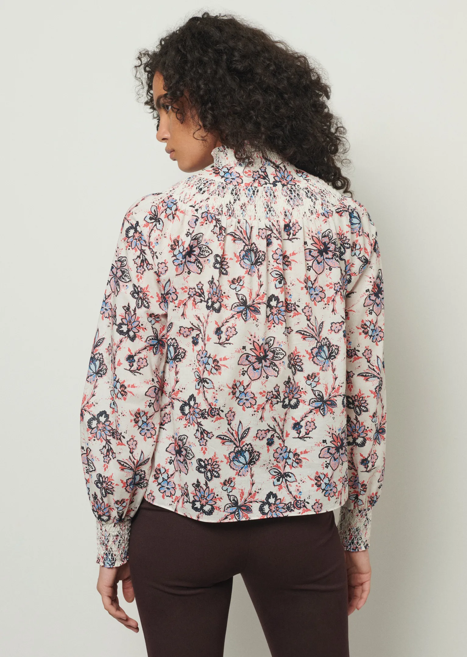 Women Derek Lam Tops<Helen Smocked Blouse