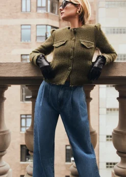 Women Derek Lam Denim<High Rise Pleated Trouser