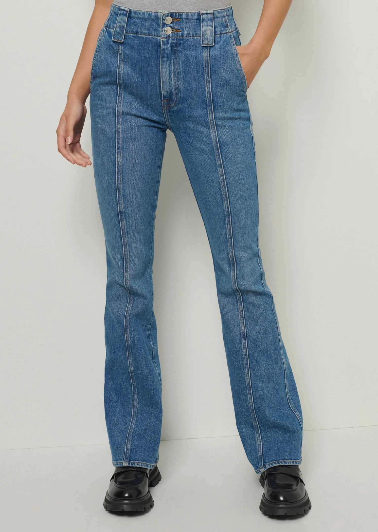 Women Derek Lam Pants & Shorts<Holland Utility Flared Jeans