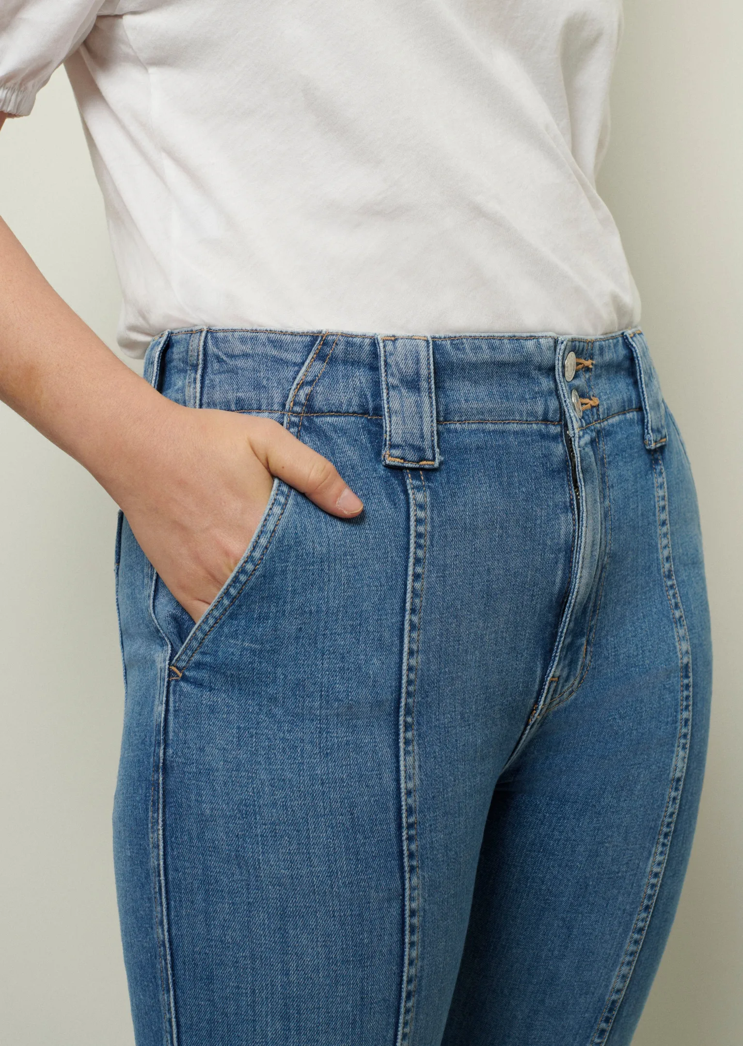 Women Derek Lam Pants & Shorts<Holland Utility Flared Jeans