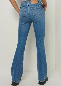Women Derek Lam Pants & Shorts<Holland Utility Flared Jeans
