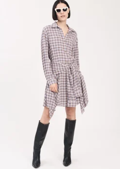 Women Derek Lam Dresses & Skirts<Impala Tie Waist Shirt Dress