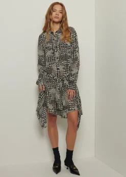 Women Derek Lam Dresses & Skirts<Impala Tie Waist Shirt Dress