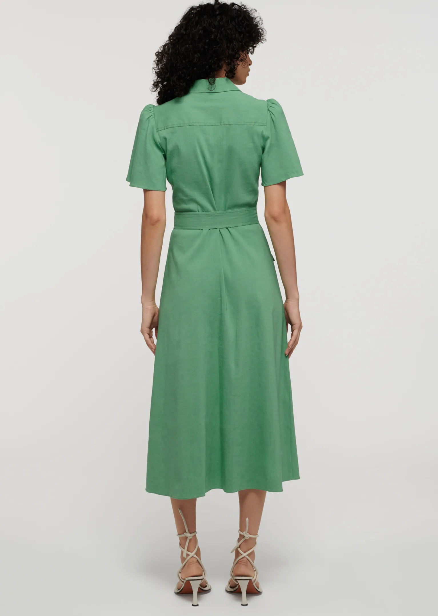 Women Derek Lam Dresses & Skirts<Judy Short Sleeve Utility Shirt Dress