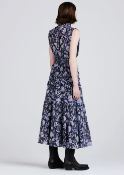 Women Derek Lam Dresses & Skirts<Junia Rouched Sleeveless Midi Dress
