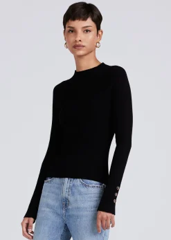 Women Derek Lam Sweaters<Kassandra Ribbed Mock Neck Sweater