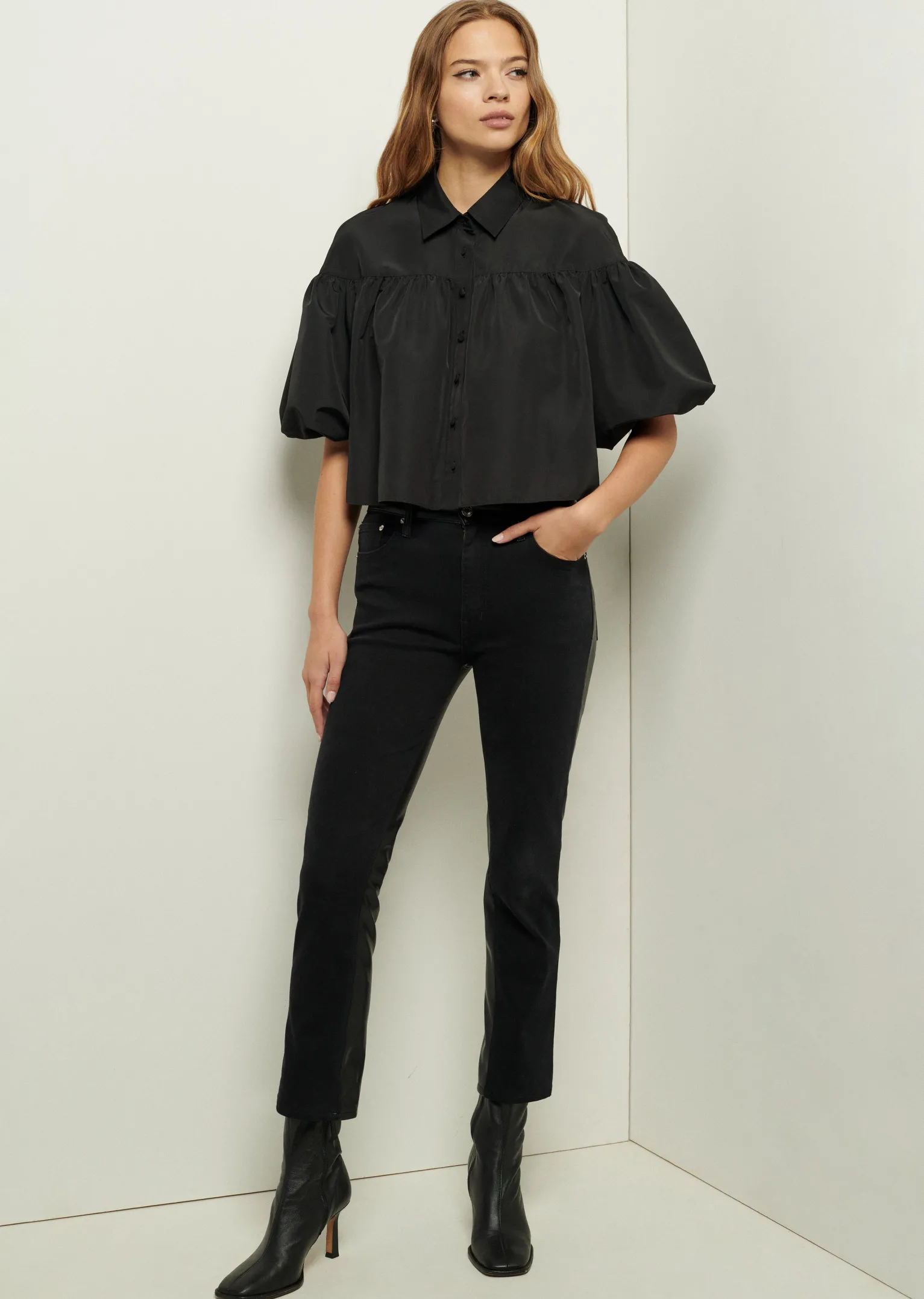 Women Derek Lam Pants & Shorts<Kate High Rise Ankle Straight Leg Jeans