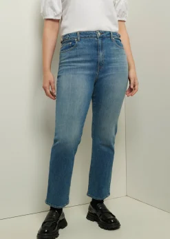Women Derek Lam Pants & Shorts<Kate High Rise Ankle Straight Leg Jeans