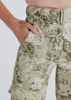 Women Derek Lam Pants & Shorts<Keanu Straight Leg Utility Pants
