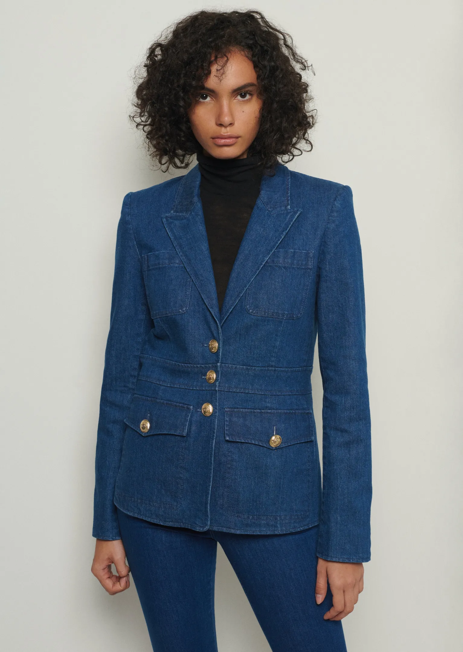 Women Derek Lam Denim<Keith Utility Denim Jacket