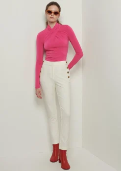 Women Derek Lam Pants & Shorts<Kelis Straight Leg Sailor Pants