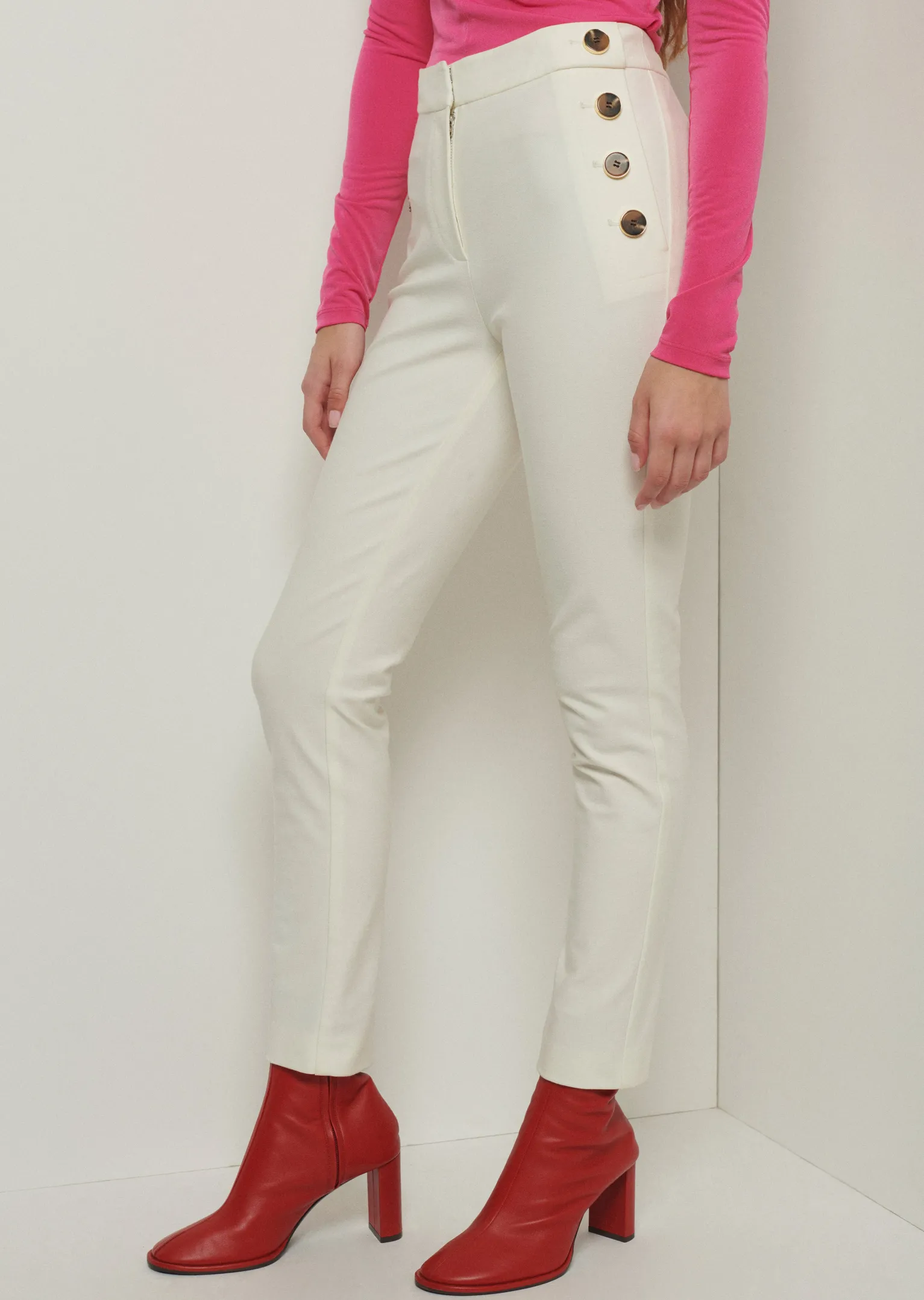Women Derek Lam Pants & Shorts<Kelis Straight Leg Sailor Pants