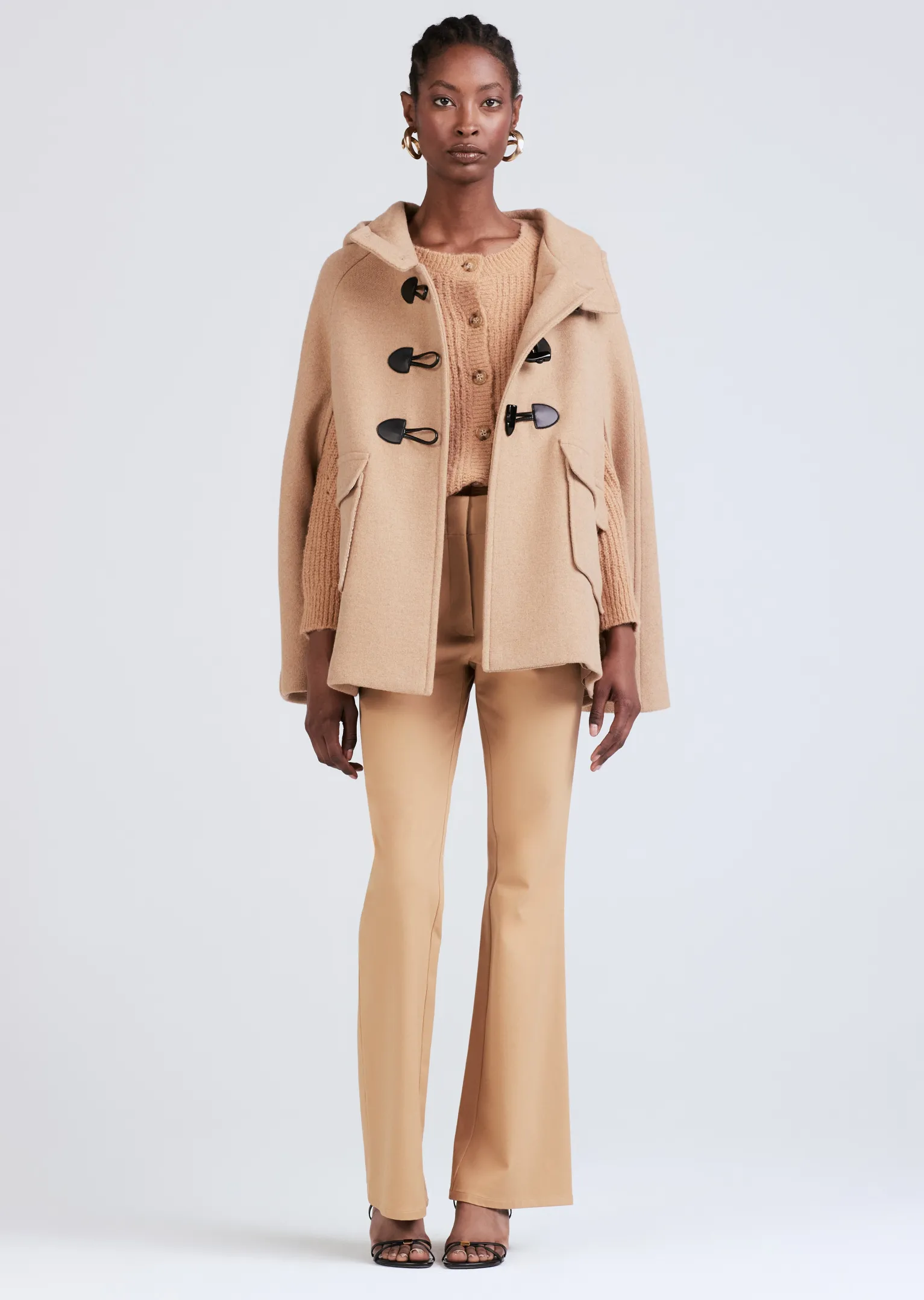 Women Derek Lam Jackets & Coats<Kyra Cargo Pocket Cape