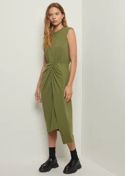 Women Derek Lam Essentials<Landry T-Shirt Dress With Twist Wrap Detail