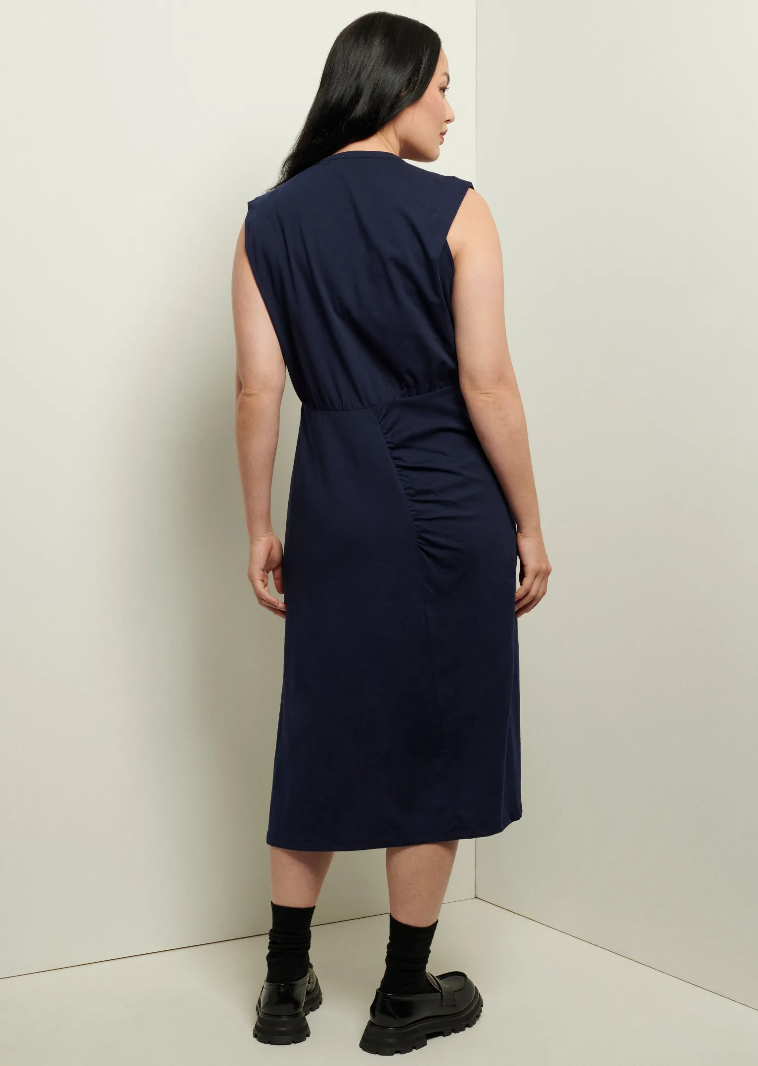 Women Derek Lam Essentials<Landry T-Shirt Dress With Twist Wrap Detail