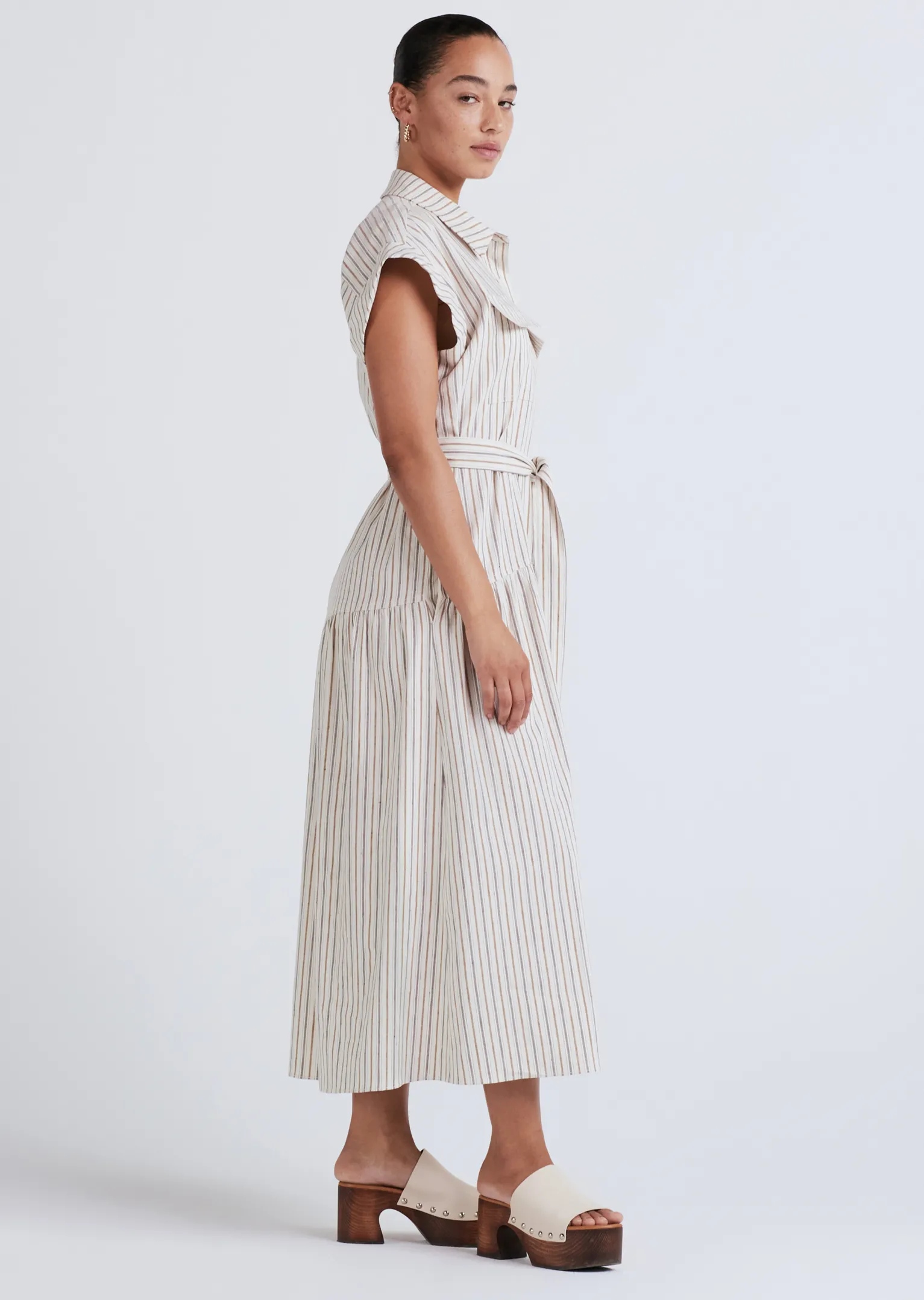 Women Derek Lam Dresses & Skirts<Laurel Sleeveless Shirt Dress