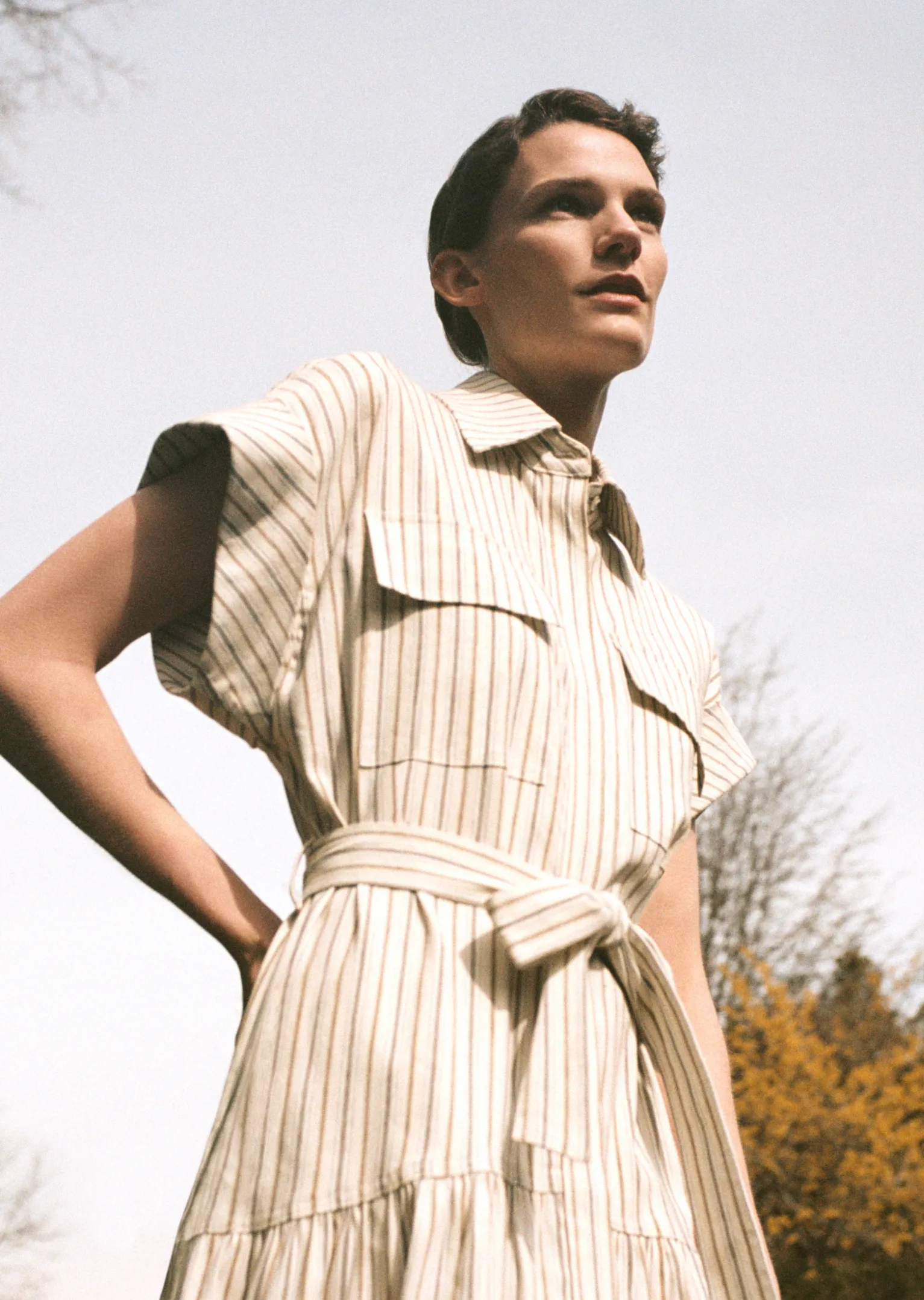 Women Derek Lam Dresses & Skirts<Laurel Sleeveless Shirt Dress