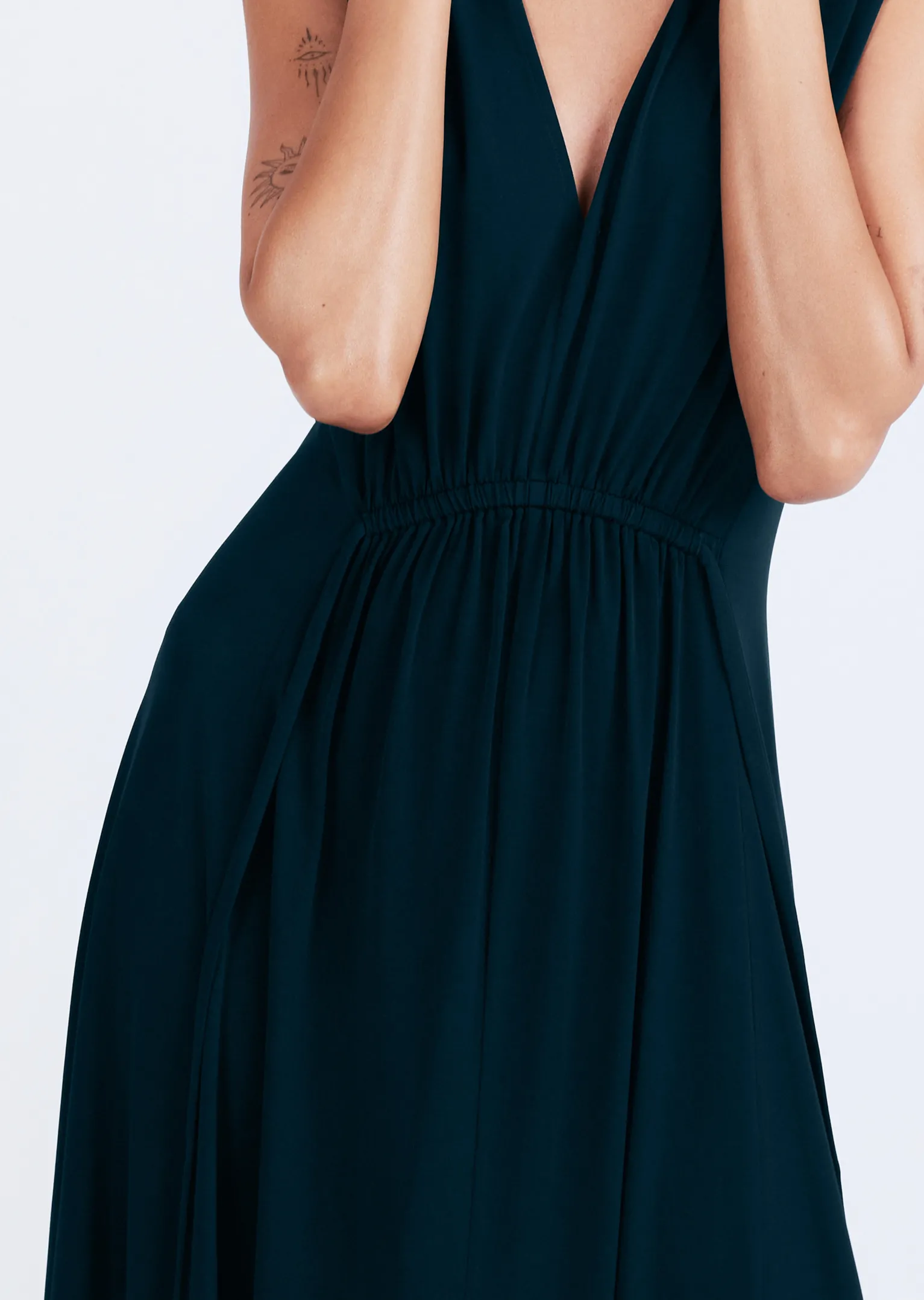 Women Derek Lam Dresses & Skirts<Lea Sleeveless Front Midi Dress