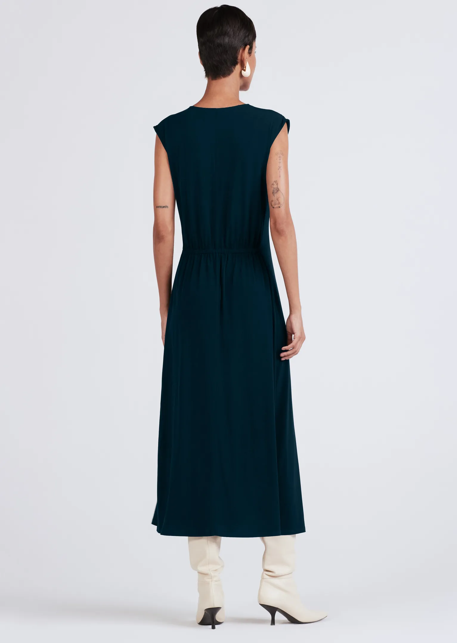 Women Derek Lam Dresses & Skirts<Lea Sleeveless Front Midi Dress