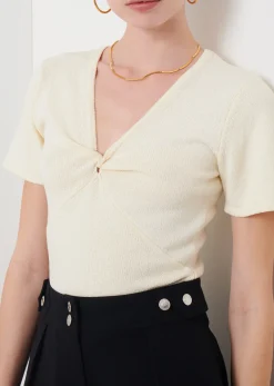 Women Derek Lam Tops<Leanna Twist Top
