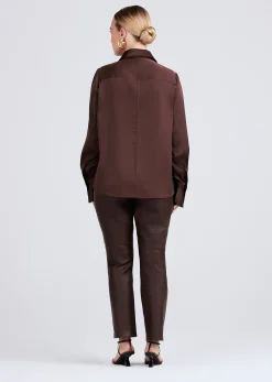 Women Derek Lam Essentials<Lorena Button Down Blouse