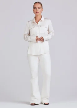 Women Derek Lam Essentials<Lorena Button Down Blouse