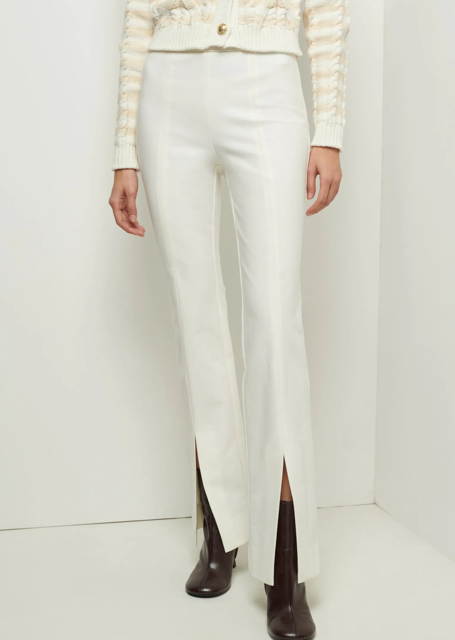 Women Derek Lam Essentials<Lucia Front Slit Trousers
