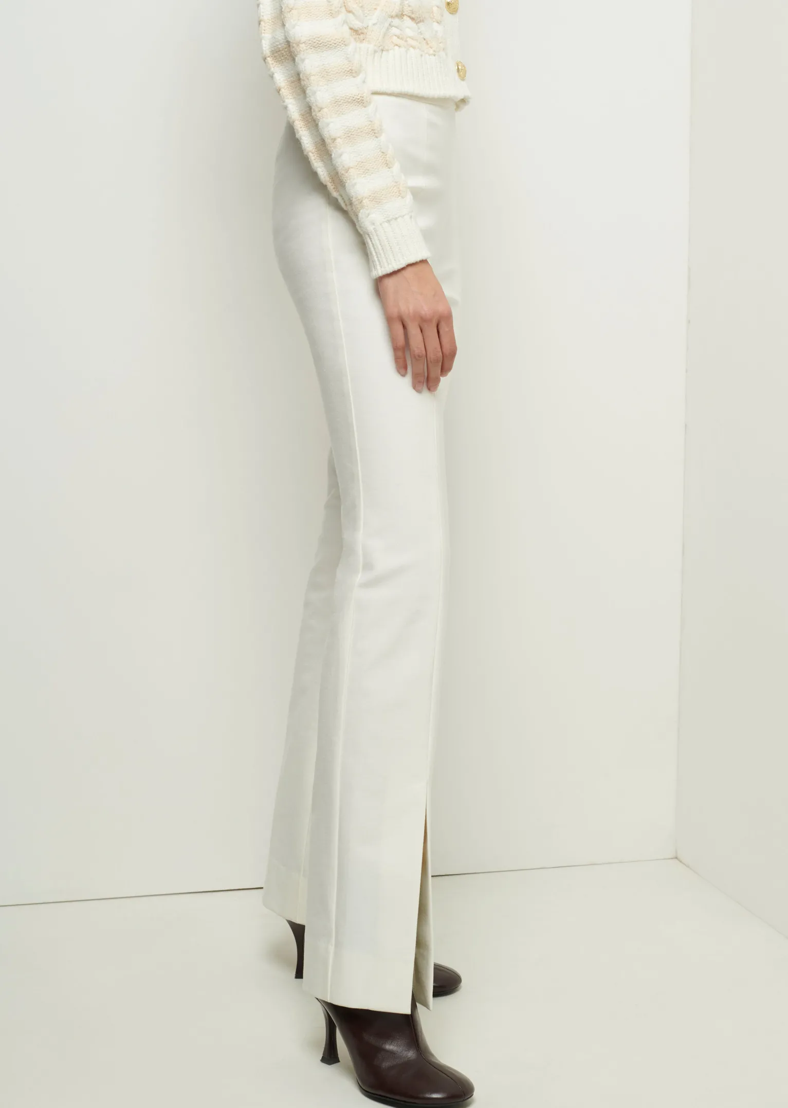 Women Derek Lam Essentials<Lucia Front Slit Trousers